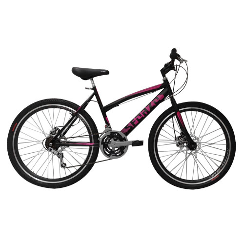 Bicicleta Dama Fdisco Rin 26 Tipo Moto 18 Cambios