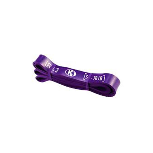 Banda De Resistencia Elástica 50-70 Lb 208Cm Latex K6 Morado