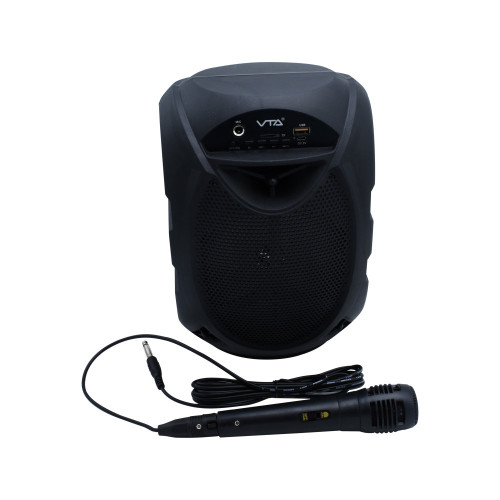 Parlante 15 Watts Recargable, Bluetooth Con Funcion Karaoke Y Control Reoto