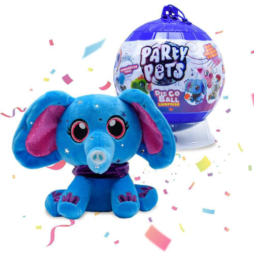 Party Pets Disco Ball Baby Nesha Peluche Con Sonido Y 3 Sorpresas