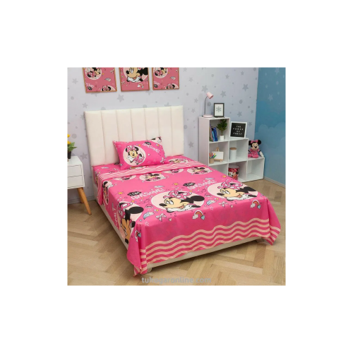 Sabana Cama Sencilla Disney Minnie