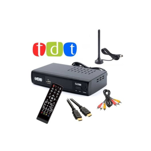 Decodificador Tdt Dv3T2 Hdmi Usb Rga Coaxial Tv Fm