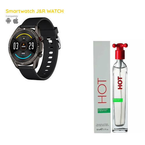 Smartwatch Jyrsw1 / Perfume Benetton Hot Mujer Dama 3.4Oz 100Ml