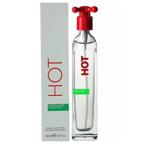 Benetton Hot Mujer Dama 3.4Oz 100Ml