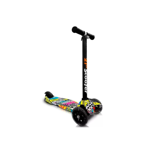 Monopatin Scooter Para Niño Moderna Con Luces Led