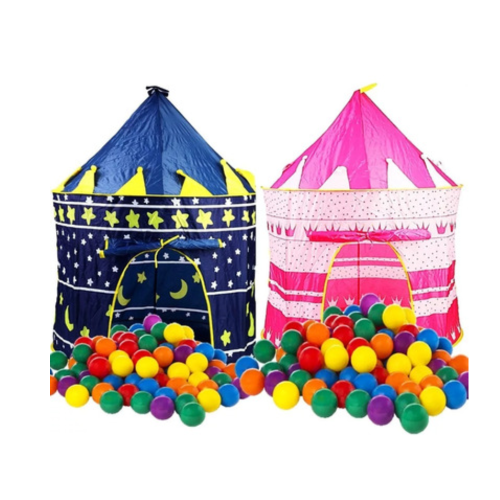 Castillo Carpa Juguete Princesas Niña Niño Bebe Camping + 50 Pelotas