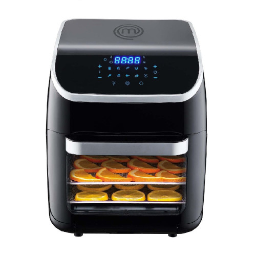 HORNO MULTIFUNCIONAL FREIDORA DE AIRE+ROSTIZADOR+DESHIDRATAD COLOR NEGRO 1700 W