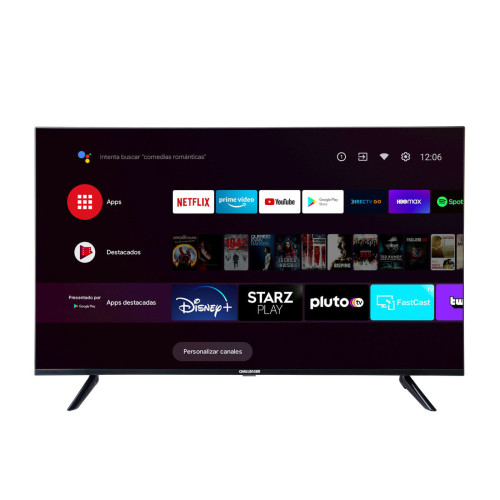 TELEVISOR ANDROID 32 PULGADAS HD SMART TV BLUETOOTH - NETFLIXTV - LED 32LO69 BT ANDROID T2