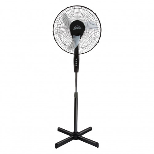 Ventilador Pedestal Negro 16 Hecrsf-16Bi Caja X 1 He