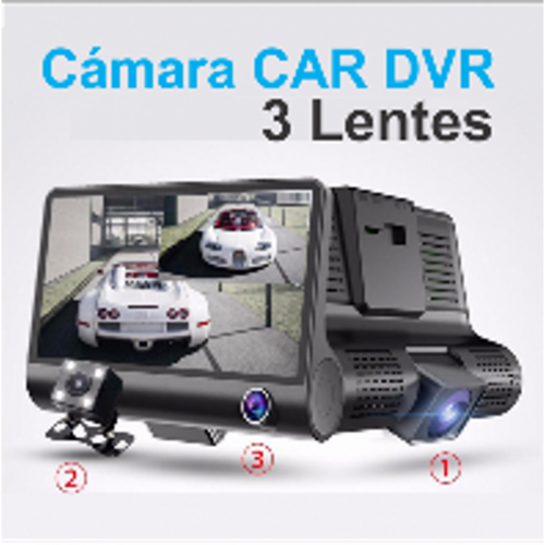 Camara Dvr Para Carro Triple